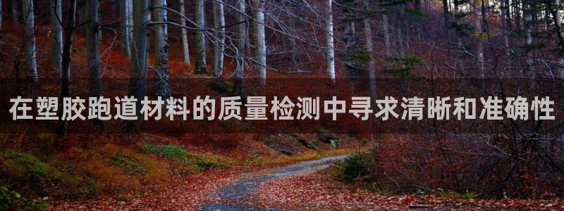 谈球吧全站app下载手机版：在塑胶跑道材料的质量检测