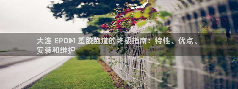 谈球吧体育官方入口：大连 EPDM 塑胶跑道的终极指南：特性、优点、
安装和维护