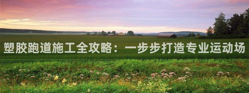 谈球吧平台app下载网址是什么：塑胶跑道施工全攻略：一步步打造专业运动场