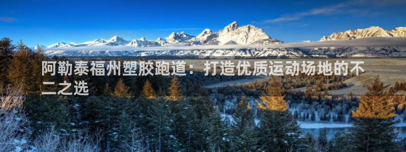 谈球吧体育app登陆入口：阿勒泰福州塑胶跑道：打造优质运动场地的不
二之选