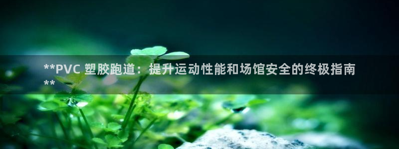 谈球吧算违法行为吗为什么：**PVC 塑胶跑道：提升运动性能和场馆安全的终极指南
**