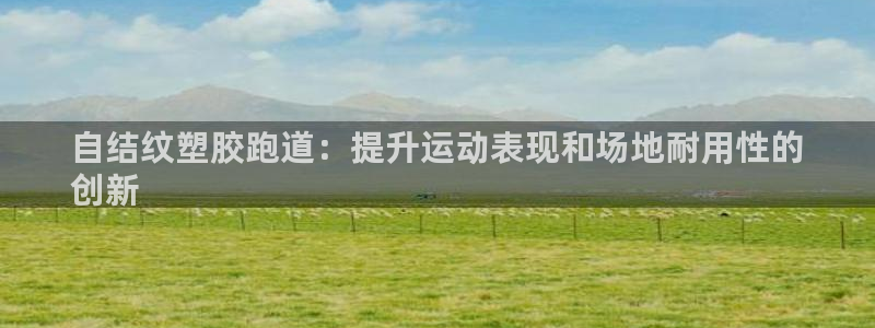 谈球吧的聊天软件叫什么名字：自结纹塑胶跑道：提升运动表现和场地耐用性的
创新