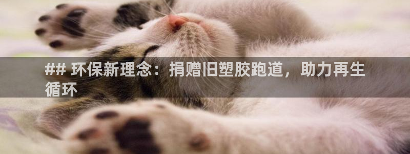 谈球吧全站app下载：## 环保新理念：捐赠旧塑胶跑道，助力再生
循环