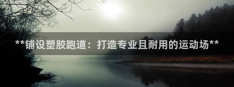 谈球吧真人：**铺设塑胶跑道：打造专业且耐用的运动场**
