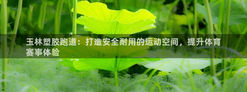谈球吧打不开了：玉林塑胶跑道：打造安全耐用的运动空间